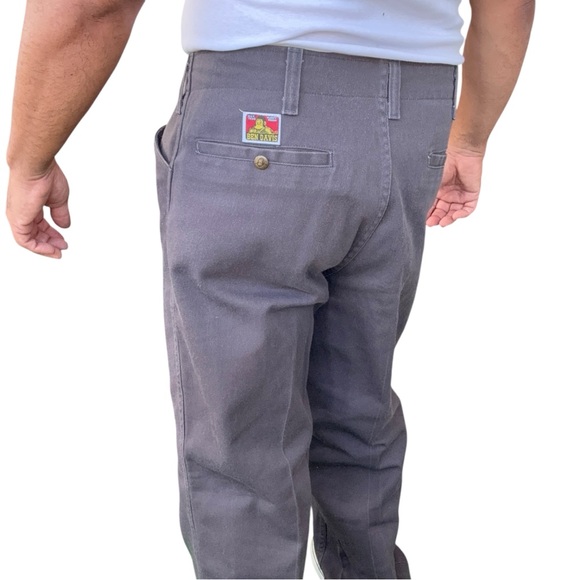 Vintage Ben Davis Pants Men’s Size 38 Work Wear Skater Gray - Picture 7 of 11